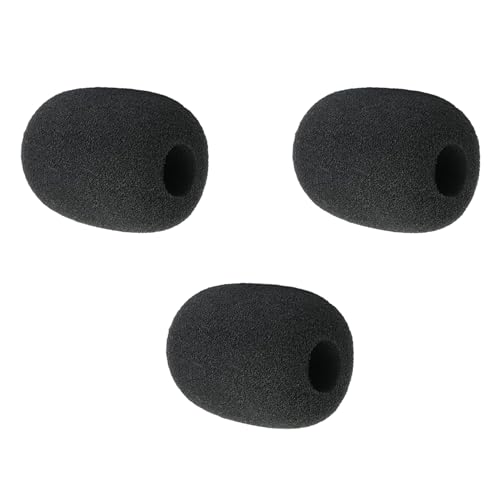 3-Pack Mic Foam Replacement for HyperX Cloud…