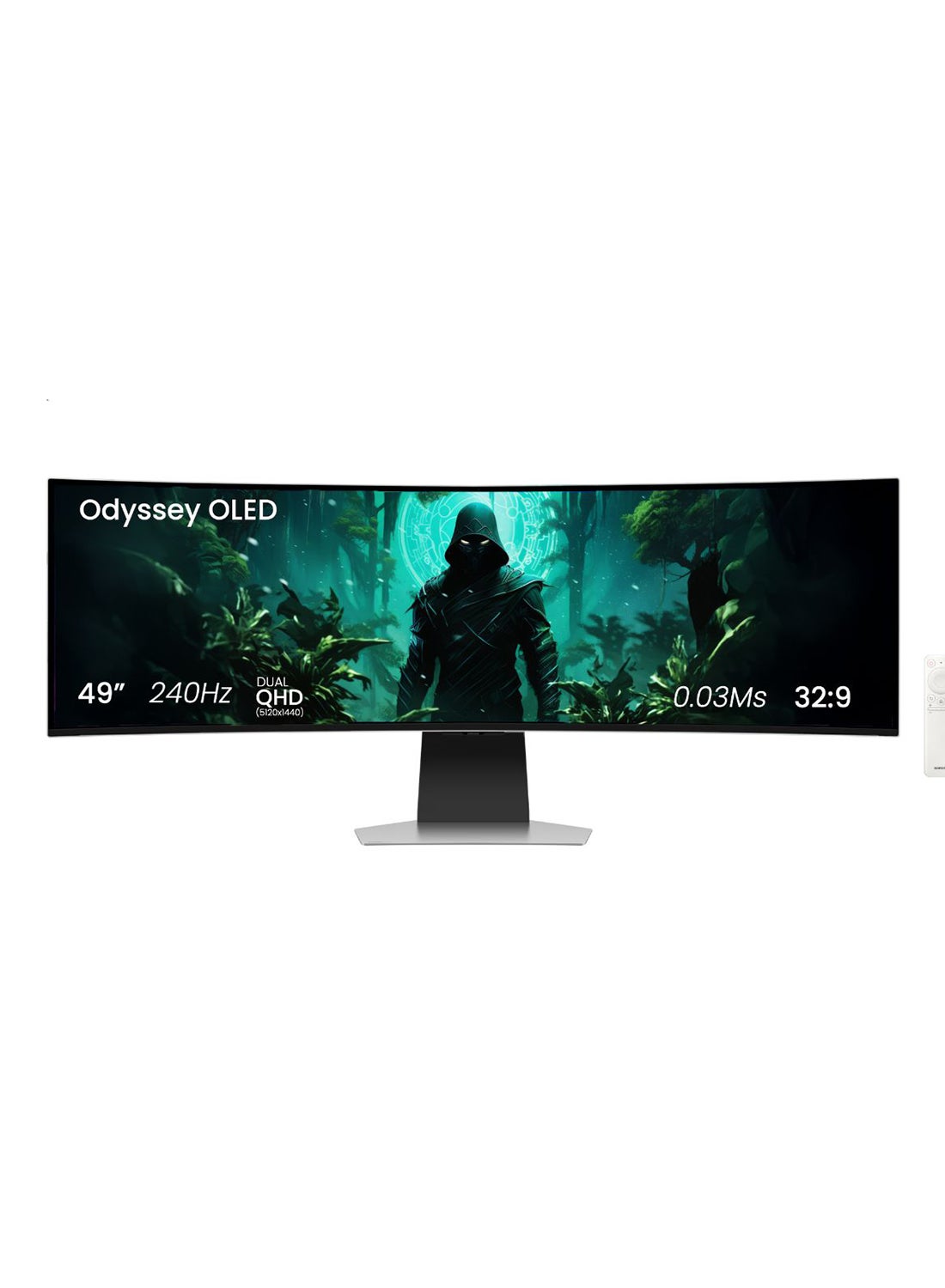 Compare 49 Inch Smart Gaming Monitor G9 Odyssey OLED Glare Free Smart Dual QHD with 240Hz refresh rate, 0.03Ms Response Time,  Screen Curvature 1800R, build in Speaker, Height Adjustment, Screen Saver & Active Eye Saver, FreeSync Premium Pr at KSA Price