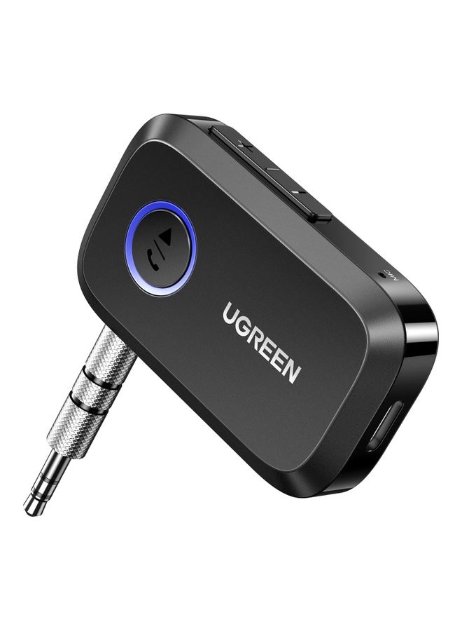 Compare Aux Bluetooth Car Adapter 3.5mm,Portable Bluetooth 5.3 Receiver for Car,Bluetooth 3.5mm Jack Kit with Builtin Microphone for Car StereoSpeakerHome StereoWired Headphones,15H Battery Life Black at KSA Price
