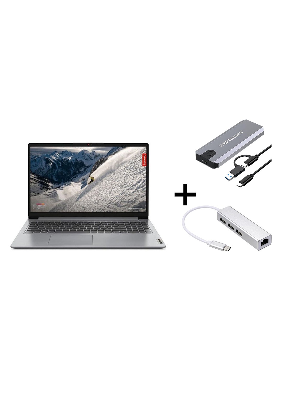 Ideapad 1 15IGL7 (Upgraded Version) Laptop With…