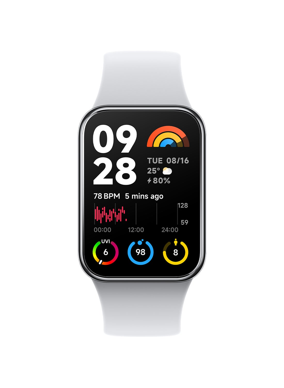 Compare Smart Band 8 Pro – Advanced Fitness Tracker with 1.74 AMOLED Display Light Grey Light Grey at KSA Price