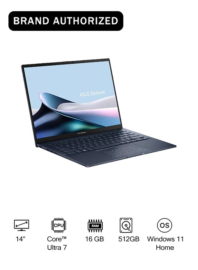 ZenBook 14 Laptop With 14-Inch Display, 16GB RAM/512…