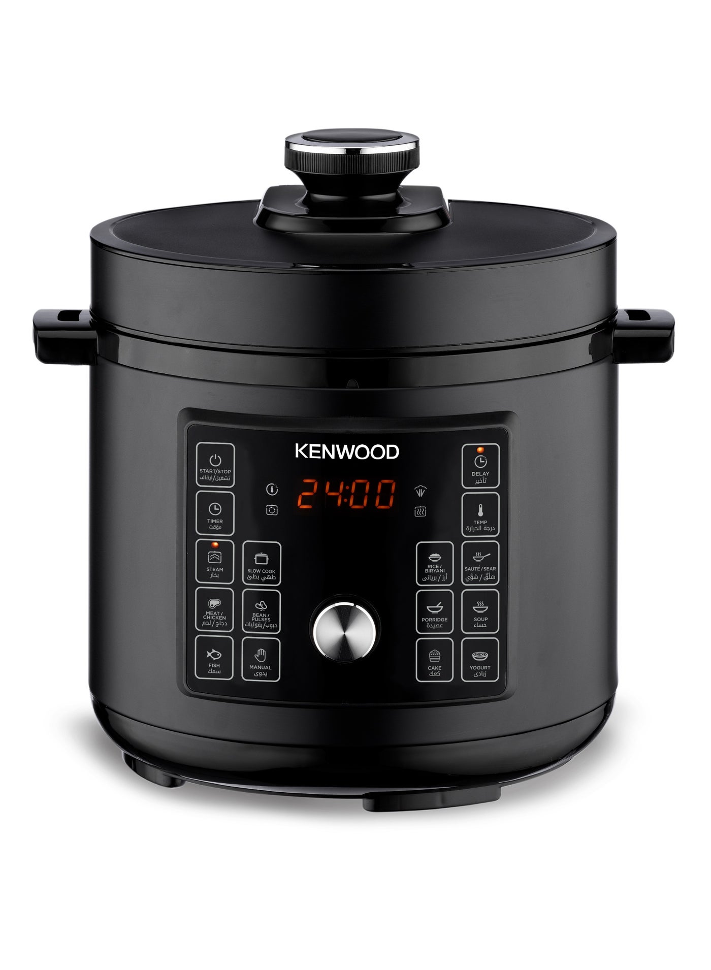 Compare Electric Pressure Cooker 6L Smart Steam Pot 16in1 Multifunctional Programmable Multicooker, Steamer, Rice Cooker, Slow Cooker, Saute Pot, Soup, Yogurt, Cake & More 6 L 1000 W PCM90.000BK Black at KSA Price