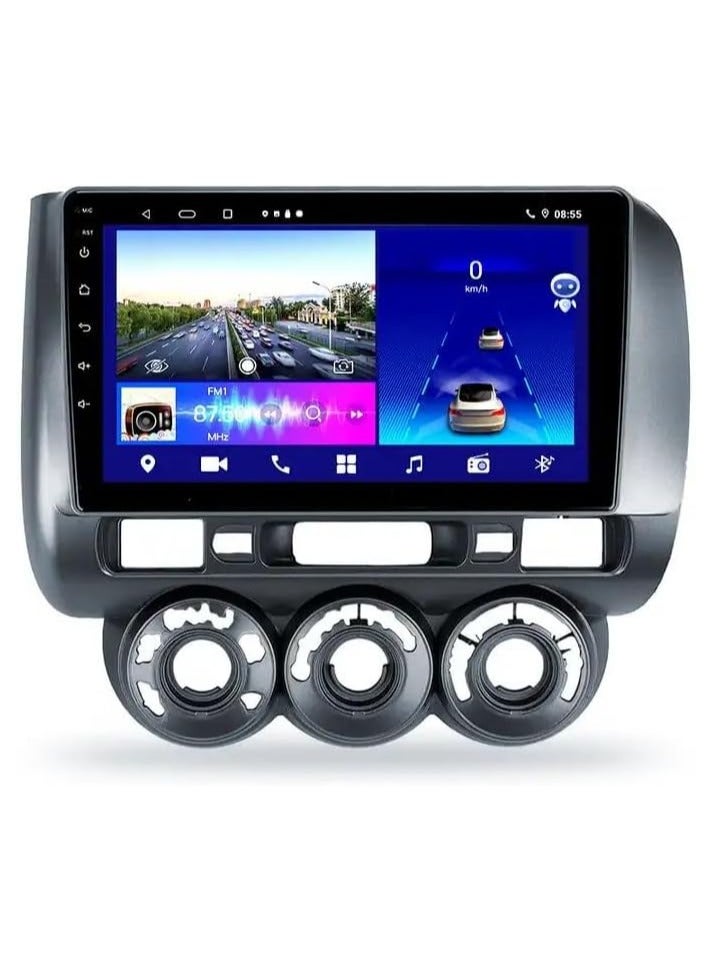Compare Android Car Stereo for Honda JazzCity 2002 to 2007 6GB RAM 128GB ROM 9 Inch Support SIM Card, Apple Carplay, MirrorLink WiFi BT, 2.5D IPS Touch Screen with AHD Camera Included at KSA Price