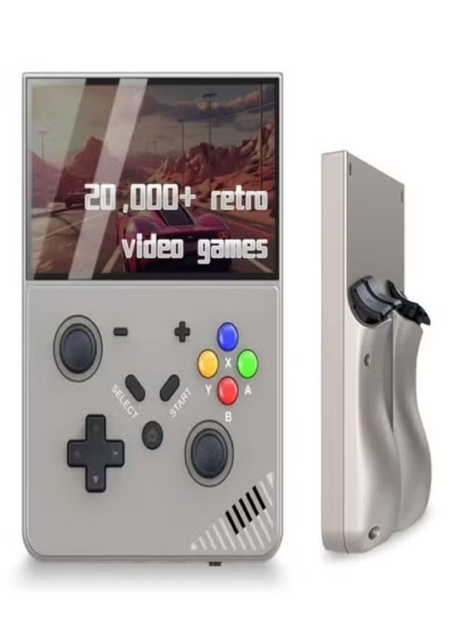 Compare M18 Retro Handheld Game Console – 4.3Inch IPS Display, 64GB128GB, 20,000+ Preloaded Games, RK3566 QuadCore Processor, MultiEmulator Support, USBC Charging, 4000mAh Battery – Black Transparent at KSA Price