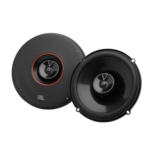 Compare JBL Club 64612 160mm TwoWay Car Speaker, 60W RMS, 180W Peak, Sensitivity @ 2.83V: 93dB, Frequency Response: 48Hz – 21kHz, Nominal Impedance: 3.0 ohms at KSA Price