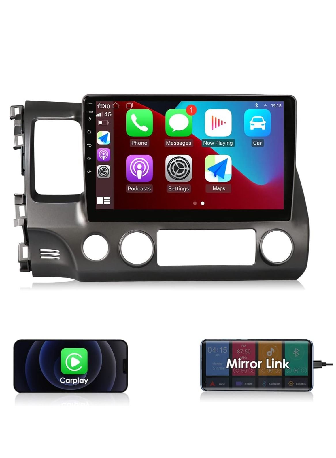 Compare Android Screen for Honda Civic 20062011 Octa Core 4GB Ram 64 GB Rom Support Apple Car Play  Android Auto Wireless at KSA Price