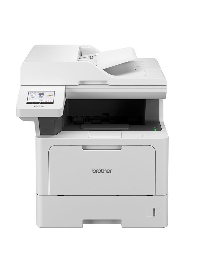 Compare Brother DCPL5510DW Wireless 3in1 Mono Laser Printer, 48 PPM, Duplex Printing, 250Sheet Tray, Network Ready White at KSA Price