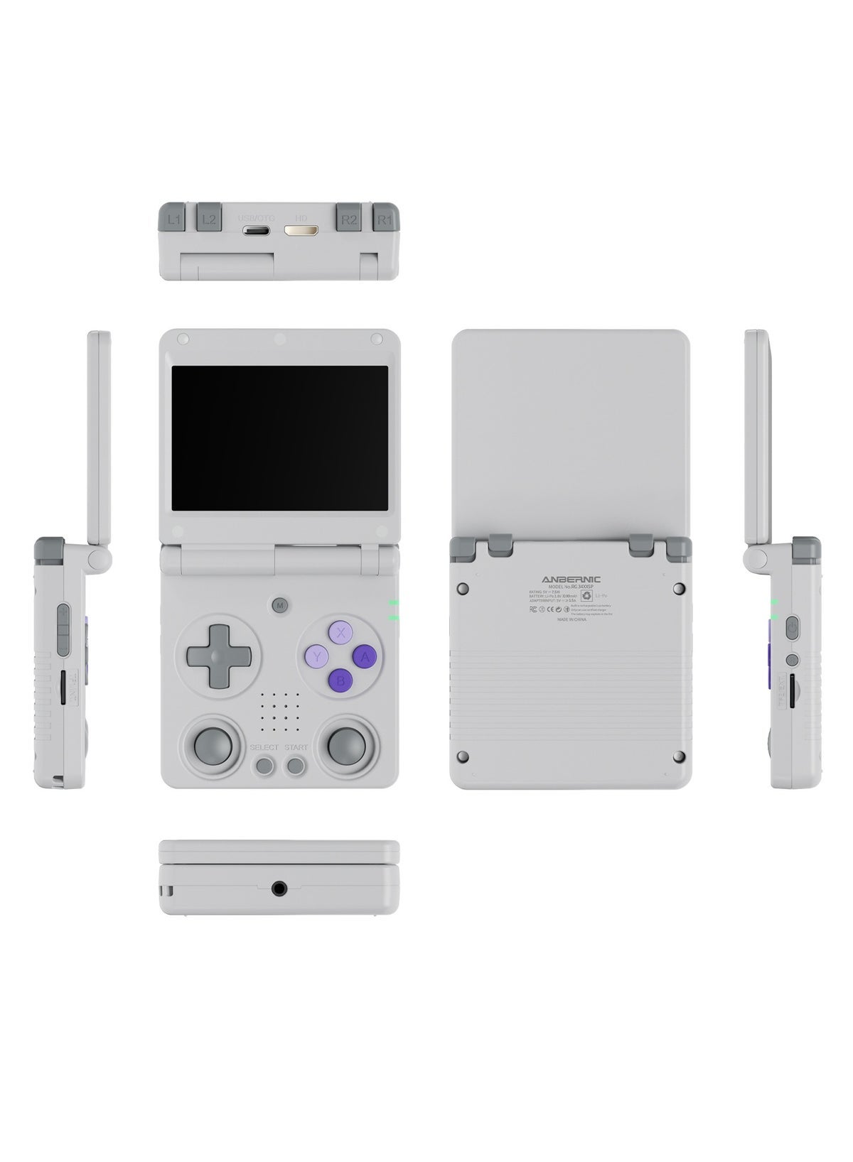 RG34XXSP Flip Handheld Gaming Console, 3.4-Inch IPS…