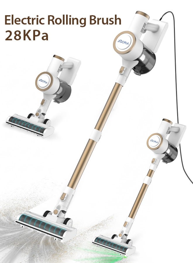 28KPA Corded Vacuum Cleaner, With Electric Rolling…