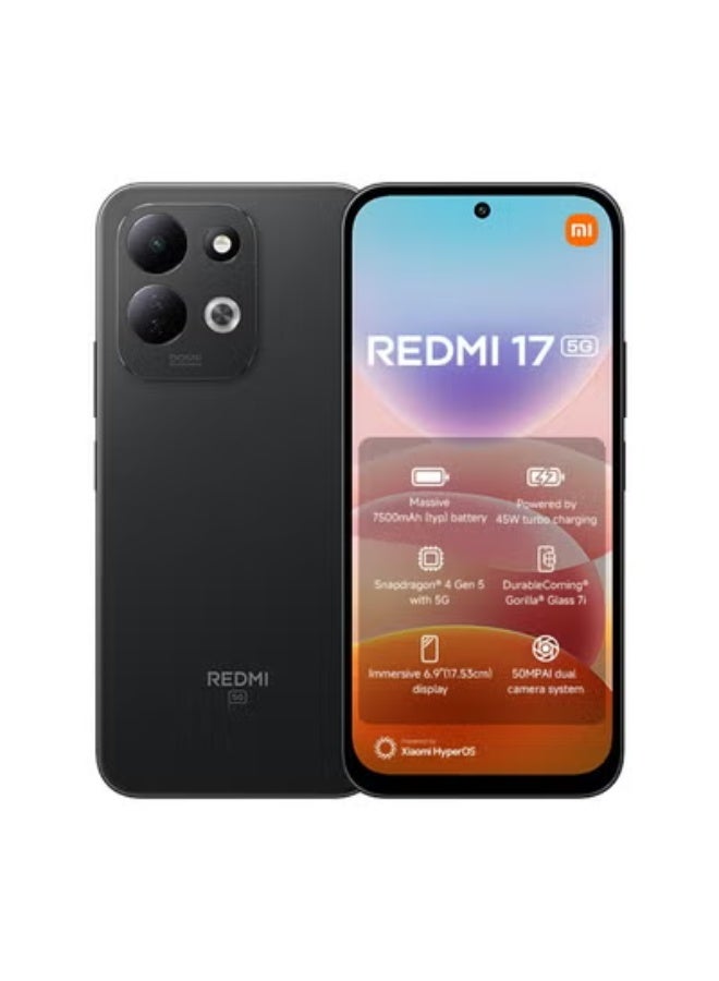 Redmi 17 5G Dual SIM 6GB RAM 256GB…