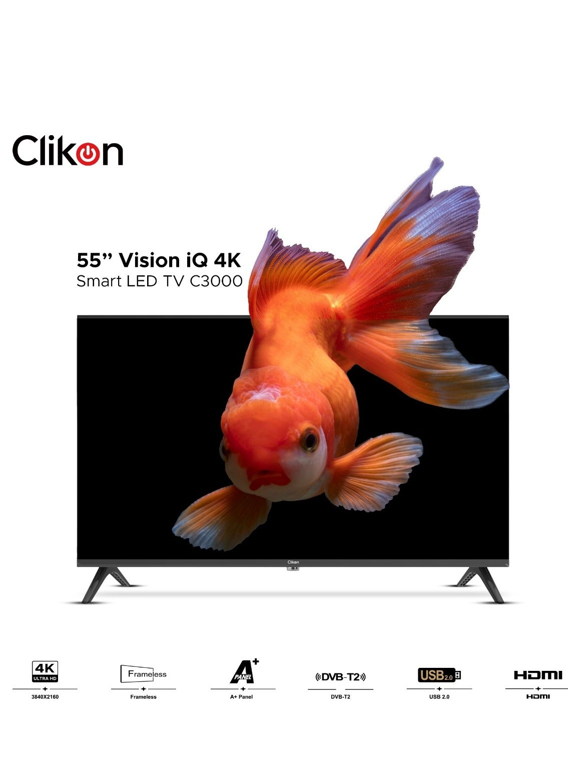55 Inch Vision IQ 4K UHD Smart Android…