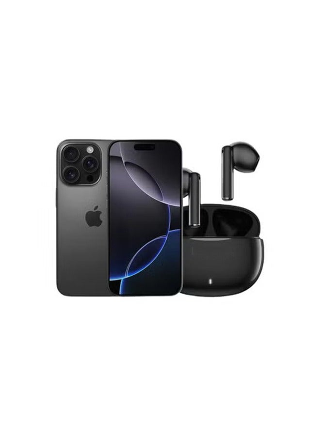 Renewed - iPhone 16 Pro 128GB Black Titanium…