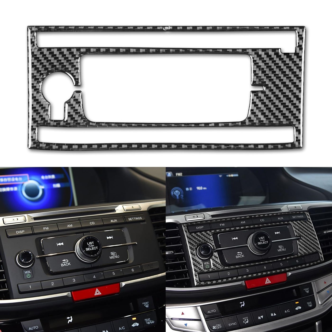 NVCNX Real Premium Carbon Fiber Compatible with Honda…