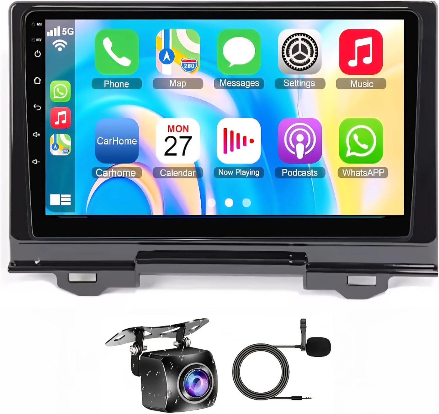 Compare Fit Honda HRV Car Stereo Honda HRV Vezel Android Screen 20212024 with GPS Navigation, Wireless CarPlay, Android Auto, BT, DSP,WiFi AHD Camera Included 4+32GB Carplay 8CORE at KSA Price