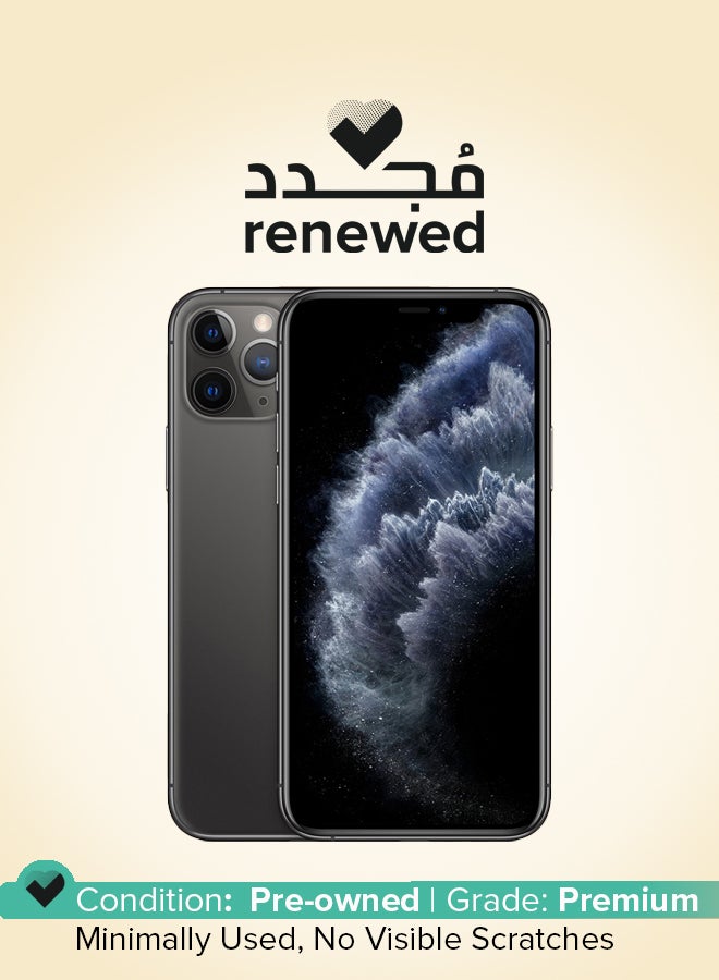 Compare Renewed  iPhone 11 Pro Max 256GB Space Gray 4G With Facetime  International Version at KSA Price