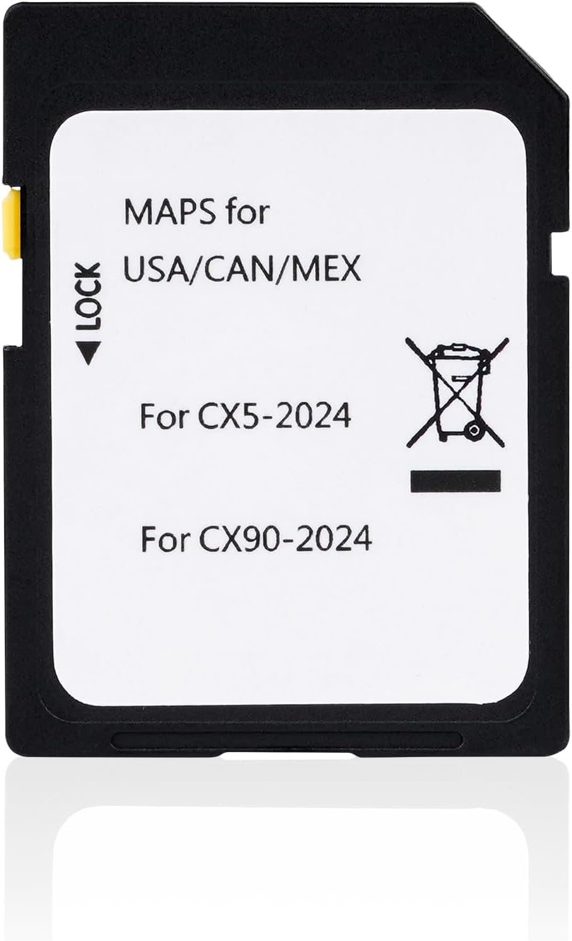 Compare Forccord Navigation SD Card for Mazda 2024 CX5 and CX90  USACanada Maps at KSA Price