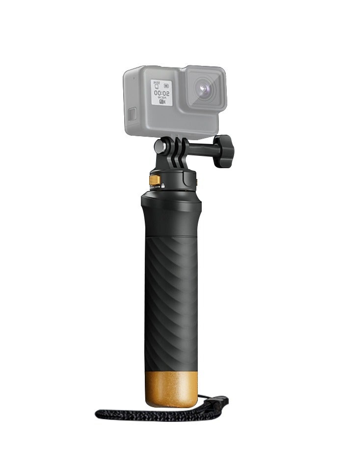 Compare Quick Release Floating Handle Hand Grip, Waterproof Mount Hand Grip for Action Camera Compatible with GoPro 13 12 11 10 9, Insta360, DJI Osmo Action Cameras at KSA Price