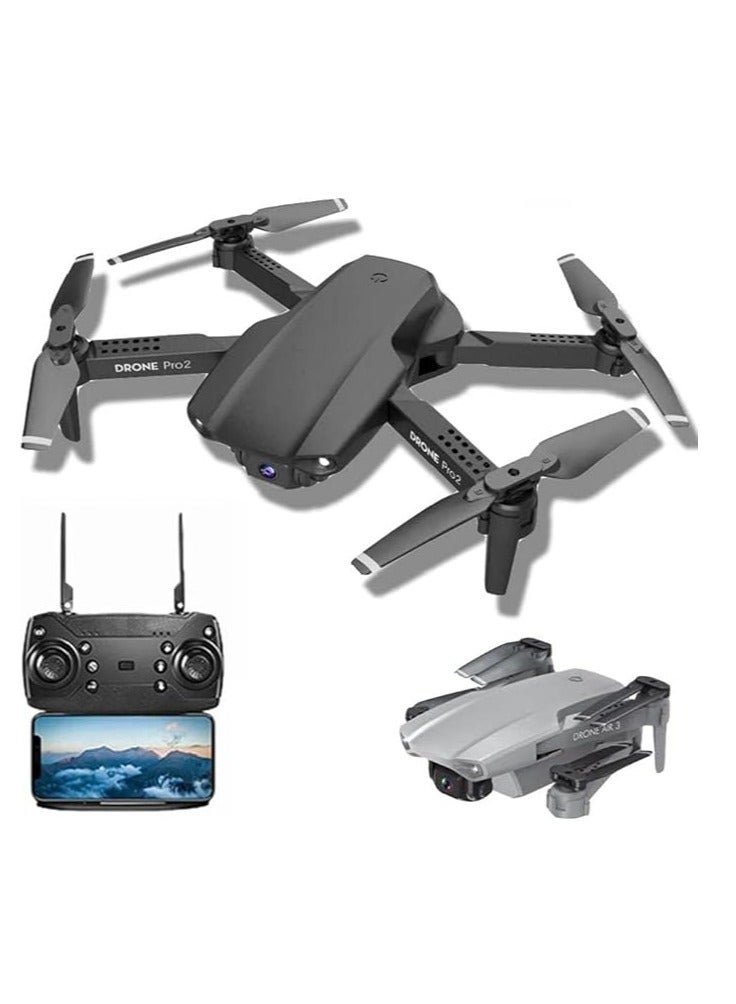 Mini Drone E99 Foldable RC Quadcopter with 4K Dual…
