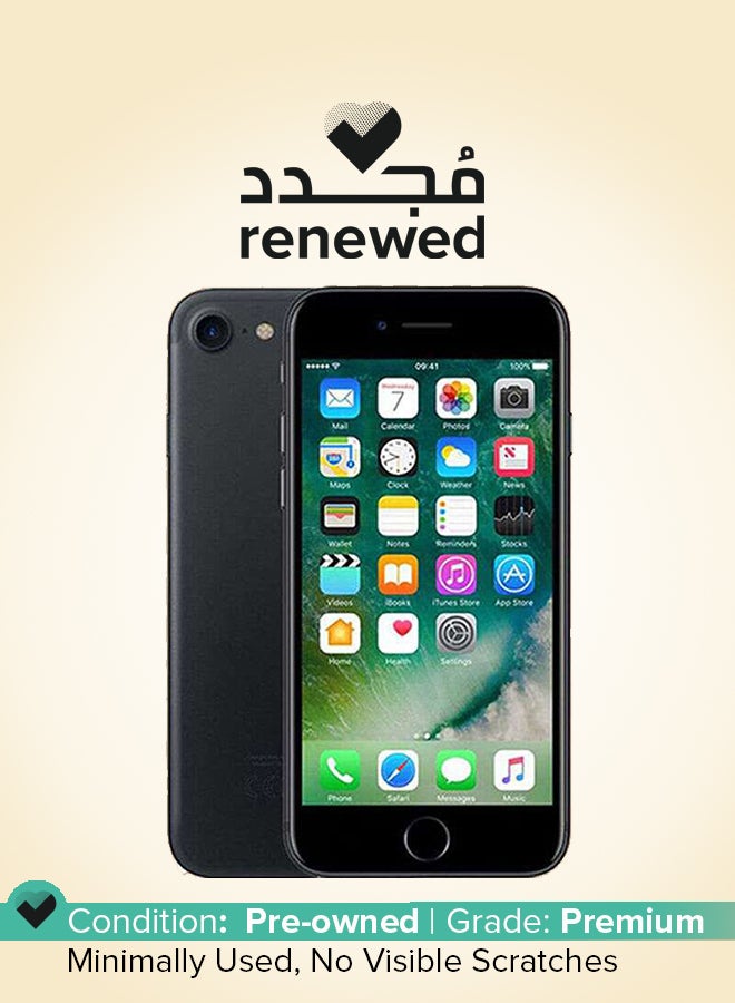 Compare Renewed  iPhone 7 32GB Black 4G With Facetime  International Version at KSA Price