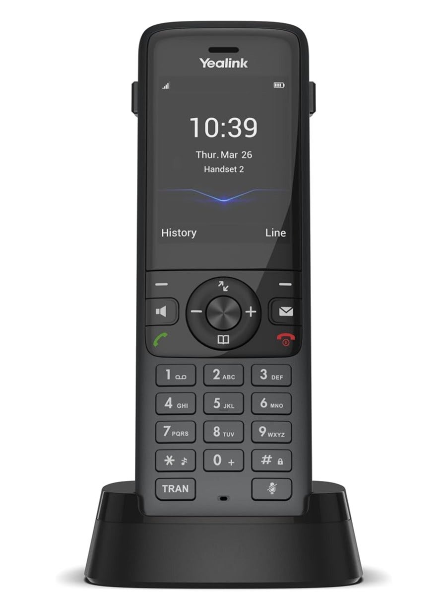 Compare Yealink W78P  1302026 DECT Phone System, Black at KSA Price