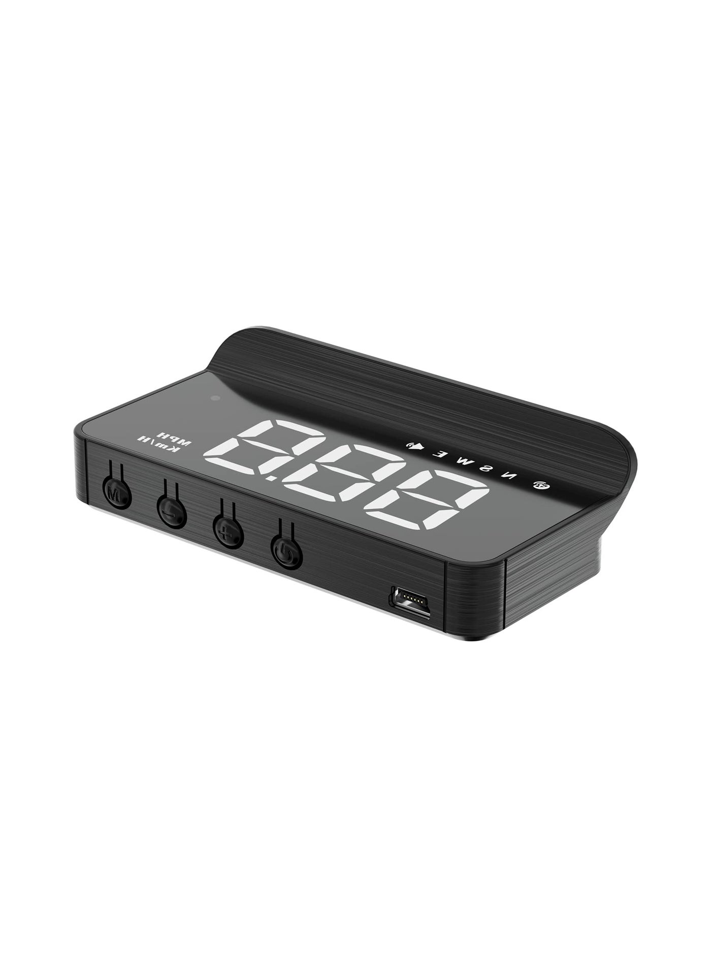 Compare M1 Windshield Projection Heads Up Display,  Digital GPS Speedometer with NavigatorSpeedRPMVoltageTemperature Warning Alarm Displayer. Suitable for All Vehicles M1 White at KSA Price
