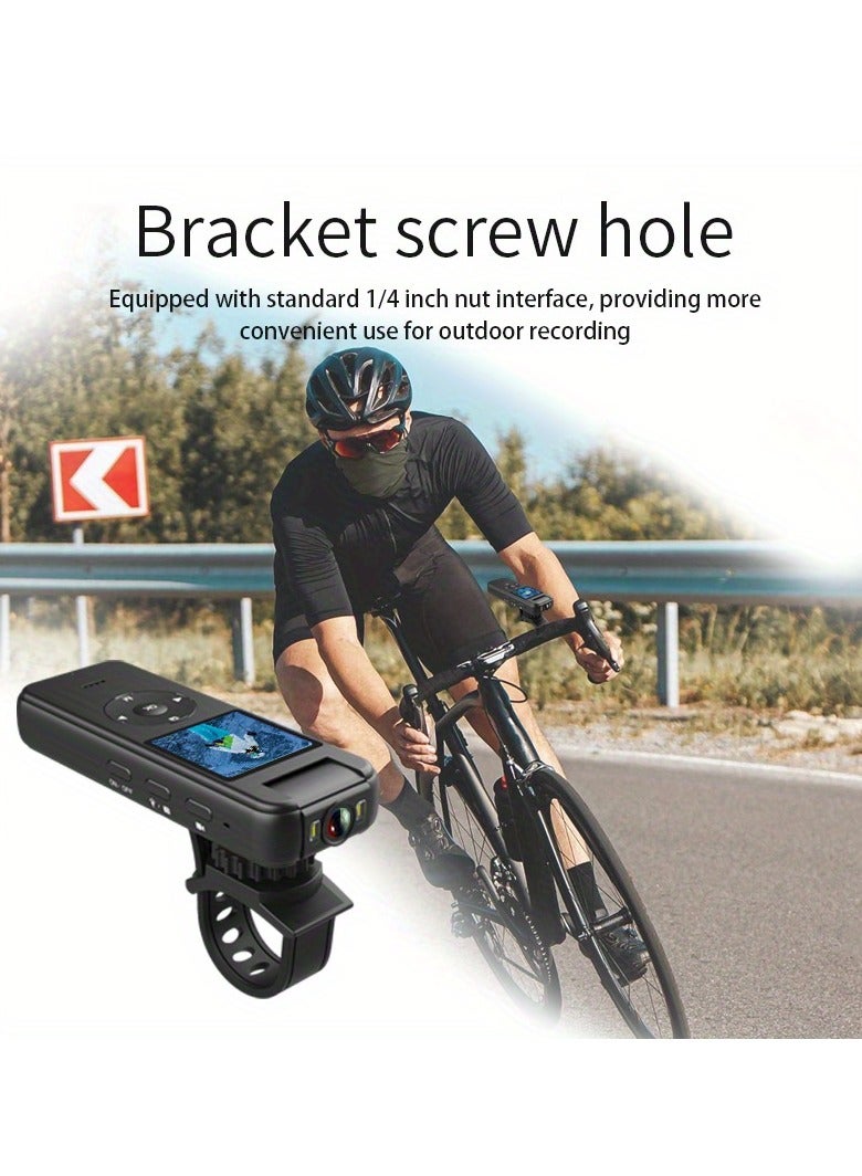 4K Portable Video Camera Recorder, Motorcycle Driving…