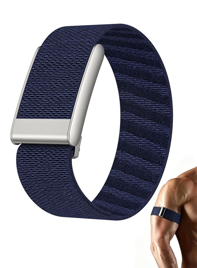Compare Nylon Braided Band Adjustable Replacement Strap Breathable Nylon and Odor Resistant Health and Fitness Tracker Compatible for Whoop 5.0  Blue at KSA Price