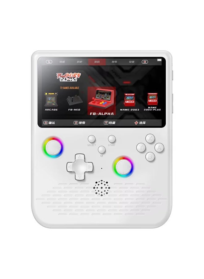 Compare H5 Retro Handheld Game Console – 5 Inch HD IPS Display | 1280x720 Portable Video Game Player | 4000mAh Rechargeable Battery Dual RGB Joysticks Linux System 34+ Emulators Supports Classic Games | USB Type C Gaming Console for Kids and Adults at KSA Price