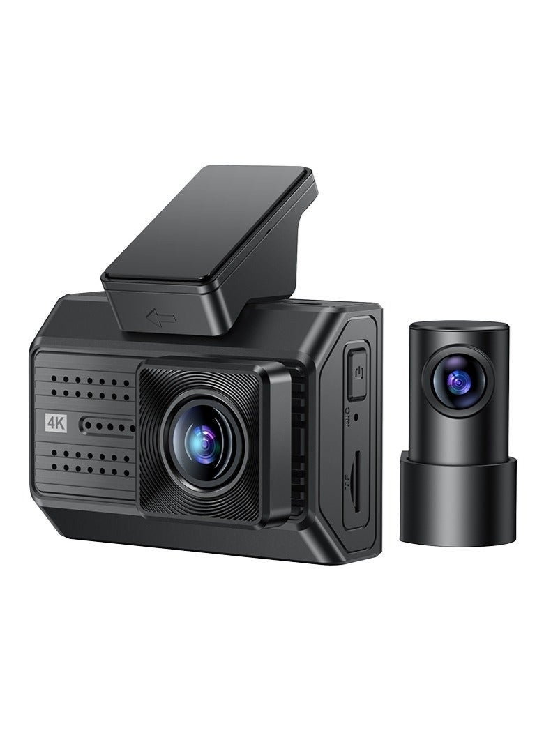 KM15 4K Dual Dash Cam Driving Recorder, Front & Rear…