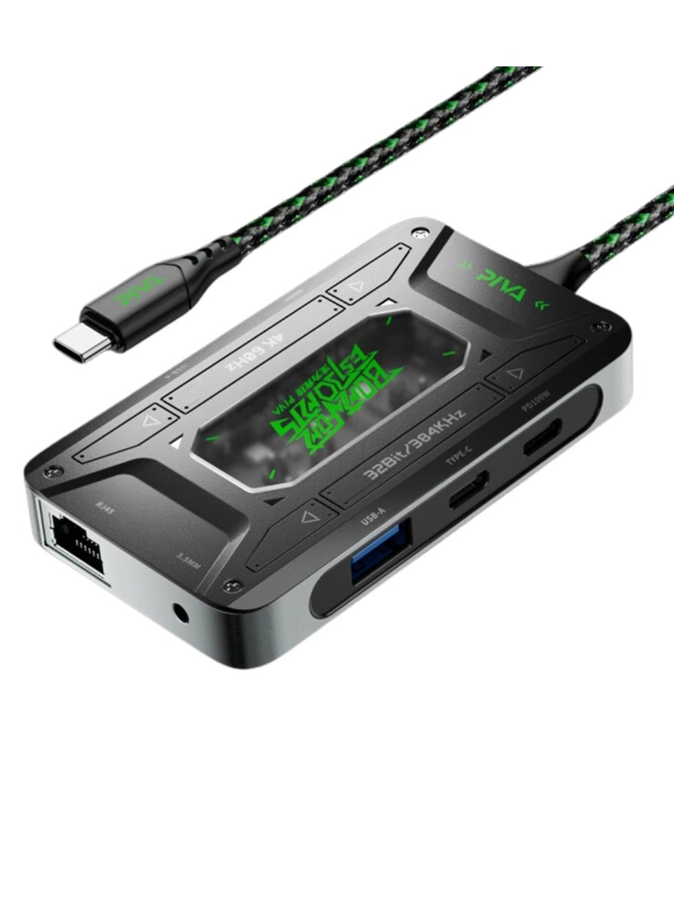 PIVA DS7 PRO Type C 32-bit audio 7 ports…
