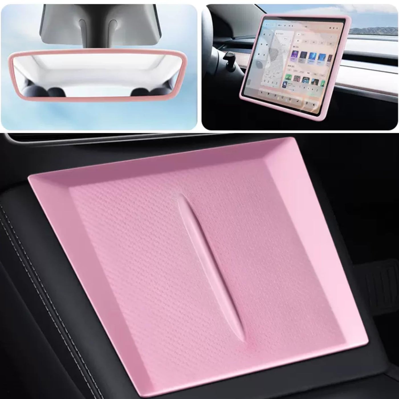 AILYBER 3 PCS Accessories for Tesla Model…