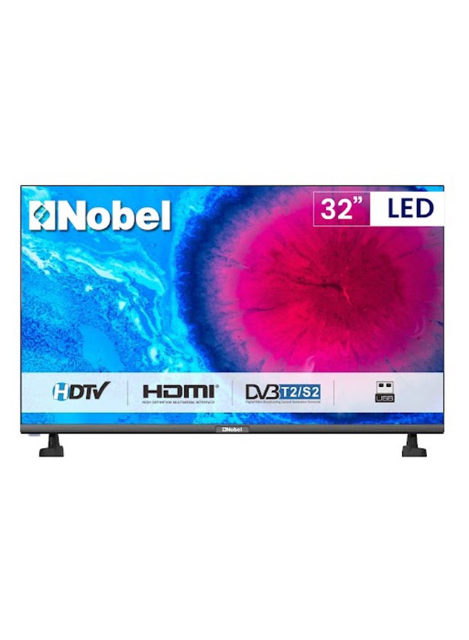 Compare 32 Inch Led TV, Frameless, HD DLED 3xHDMI, 1xUSB,2xRF Input, 1xEarphone Output, 1xAV Input, 1xLAN With Remote Control, 19.2 x 72 x 46.2 W x D x H cm NTV32FL Black at KSA Price