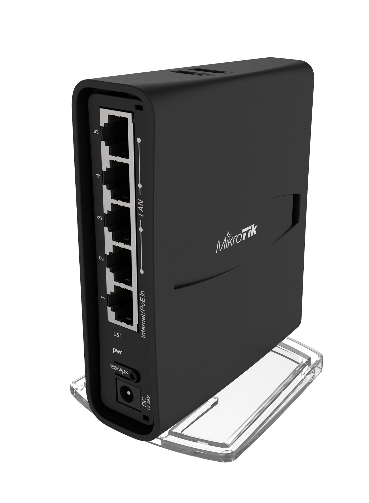 Compare HAP Ac² DualConcurrent 2.45GHz AP, 802.11abgnac, Five Gigabit Ethernet Ports, USB For 3G4G Support, Universal Tower Case And IPsec Hardware Encryption Support Black at KSA Price