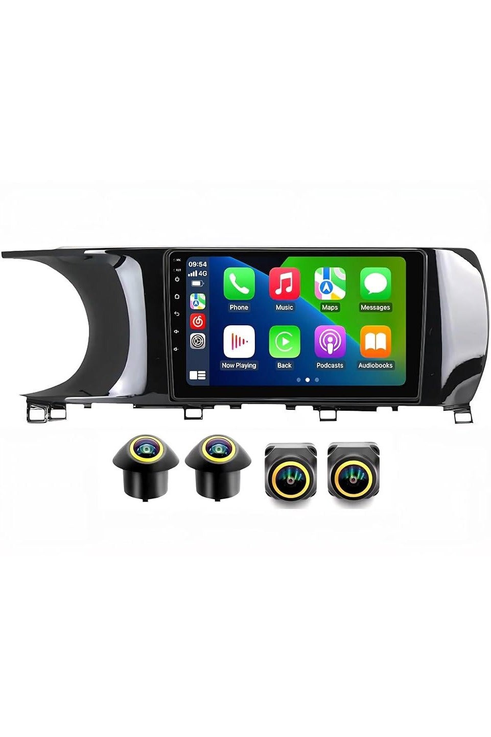 Compare Android Car Stereo for Kia K3 20212022 4GB RAM 64GB ROM Support Carplay, MLink WiFi BT, Radio GPS, 9 Inch IPS.QLED, Fast interface, Touch Screen with 360D Camera Included at KSA Price
