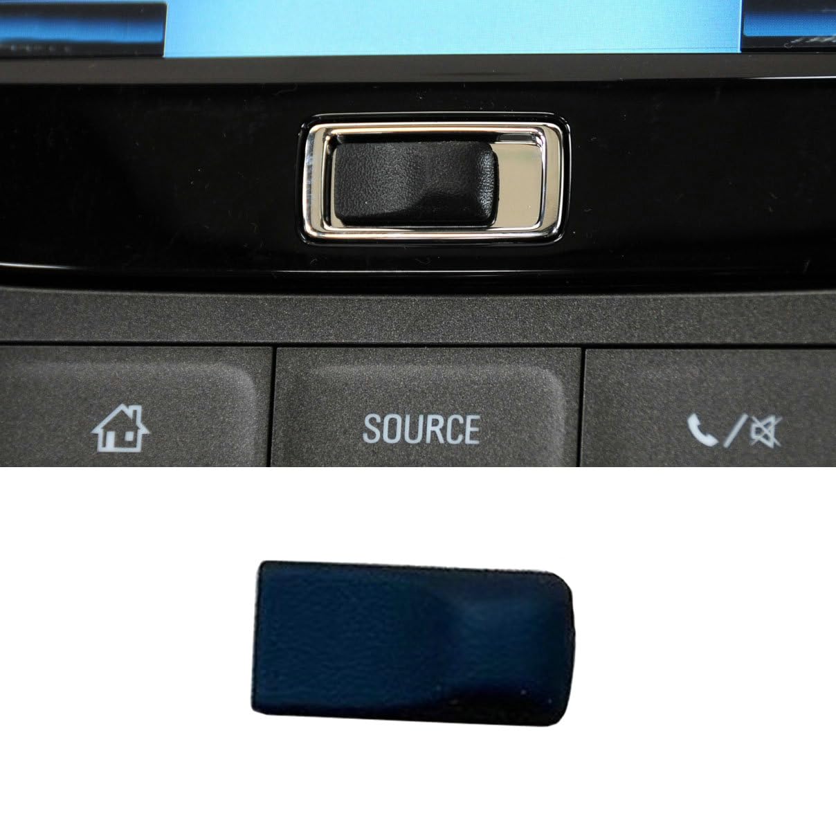 Compare Navigation Screen Button Decorative Switch Cover for Chevrolet Malibu 2012 2013 2014 at KSA Price