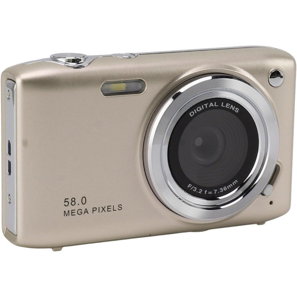 Compare Digital Camera for teens and students: 58MP 4K HD compact pointandshoot with 16X zoom, 2.88inch screen, portable small design in blacklightweight, easytouse, highresolution imaging at KSA Price