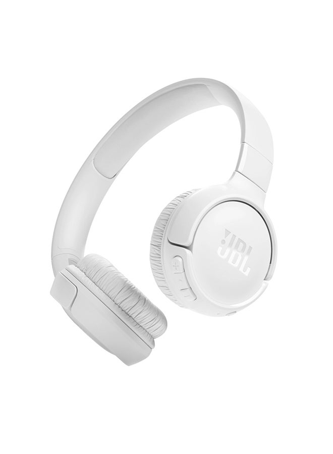 Compare Tune 520Bt Wireless On Ear Headphones Pure Bass Sound 57H Battery Hands Free Call Plus Voice Aware Multi Point Connection Lightweight And Foldable White at KSA Price