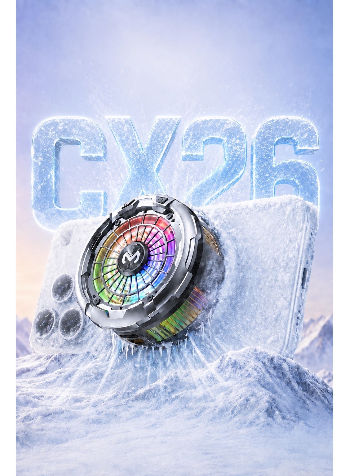 Compare CX26 AI Magnetic Smartphone Cooler, 30W Fast Cooling Semiconductor Radiator Fan for Gaming, Live Streaming & Vlogging – Ultra Quiet Heat Dissipation for iPhone 121314151617 Series, Android Phones & iPad Tablets at KSA Price