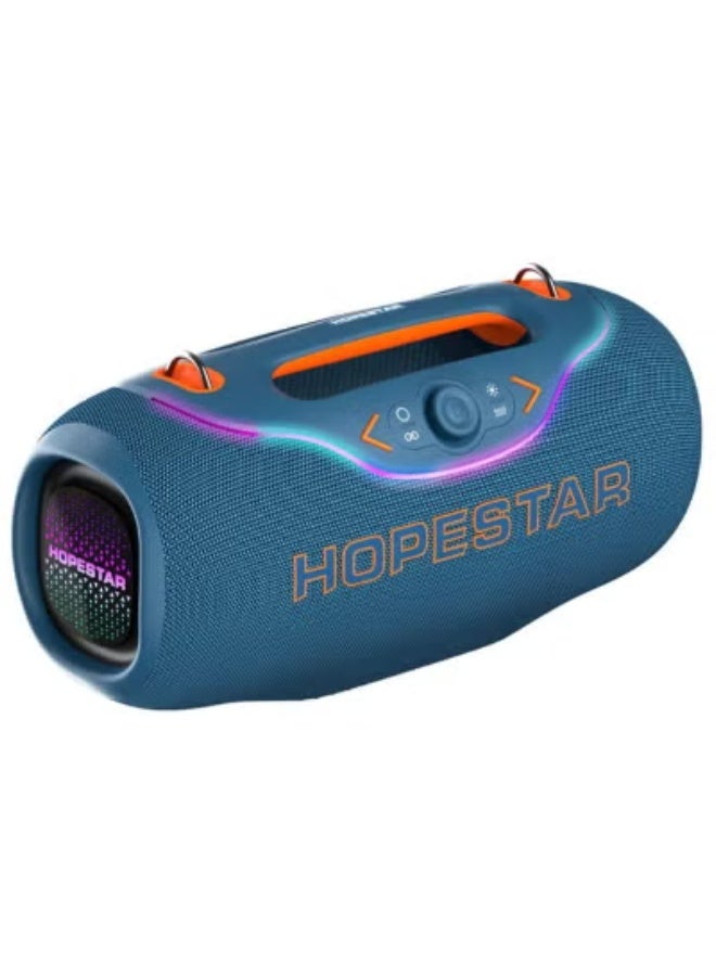 Compare A6 Club Portable Bluetooth Speaker | High Power Sound System with Deep Bass, RGB Party Lights, Mic Input, Long Battery Life & Wireless Connectivity | Indoor & Outdoor Audio Speaker at KSA Price