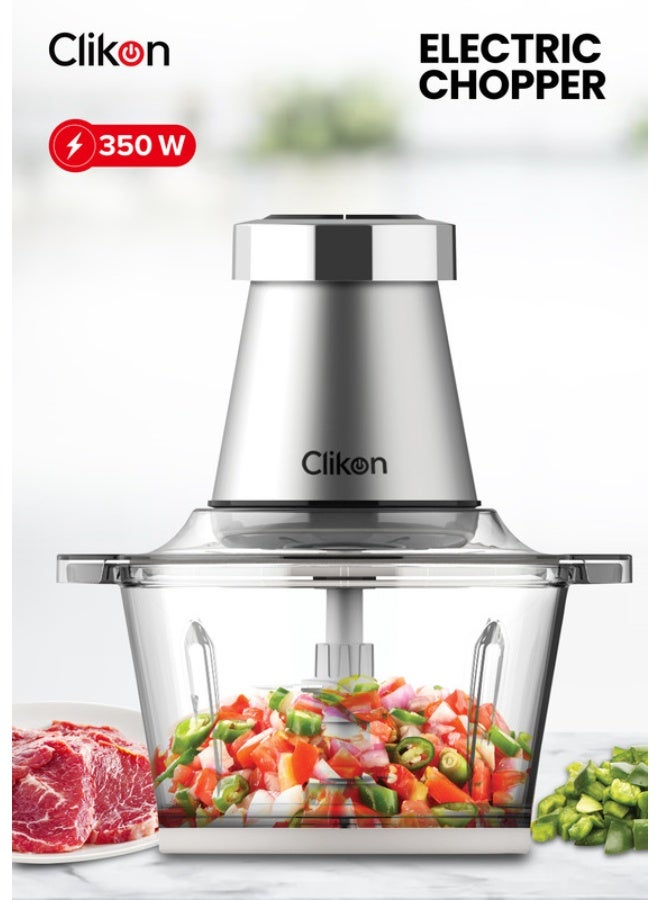 Compare Chopper With Garlic Peeler Set 2 L 350 W CK2643 Multicolour at KSA Price
