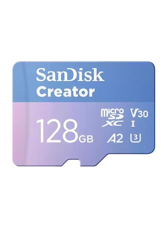 Compare 128GB Creator microS Card UHSI, USB Type A with AdapterUp to 190MBs read speeds Up to 90MBs Write Speed  SDSQXAA128GIN6MS at KSA Price