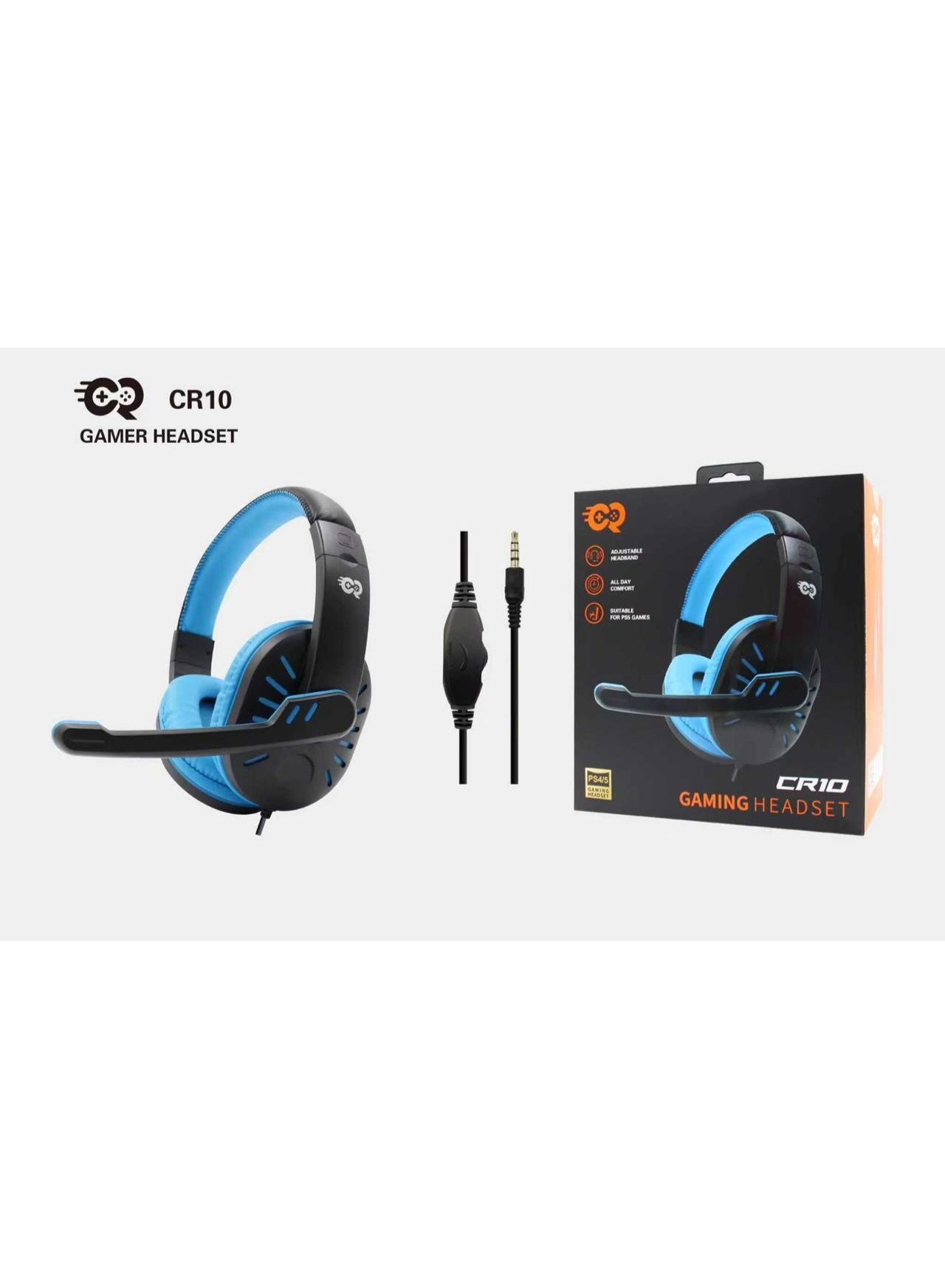 CR10 Wired Gaming Headset for PS4 & PS5