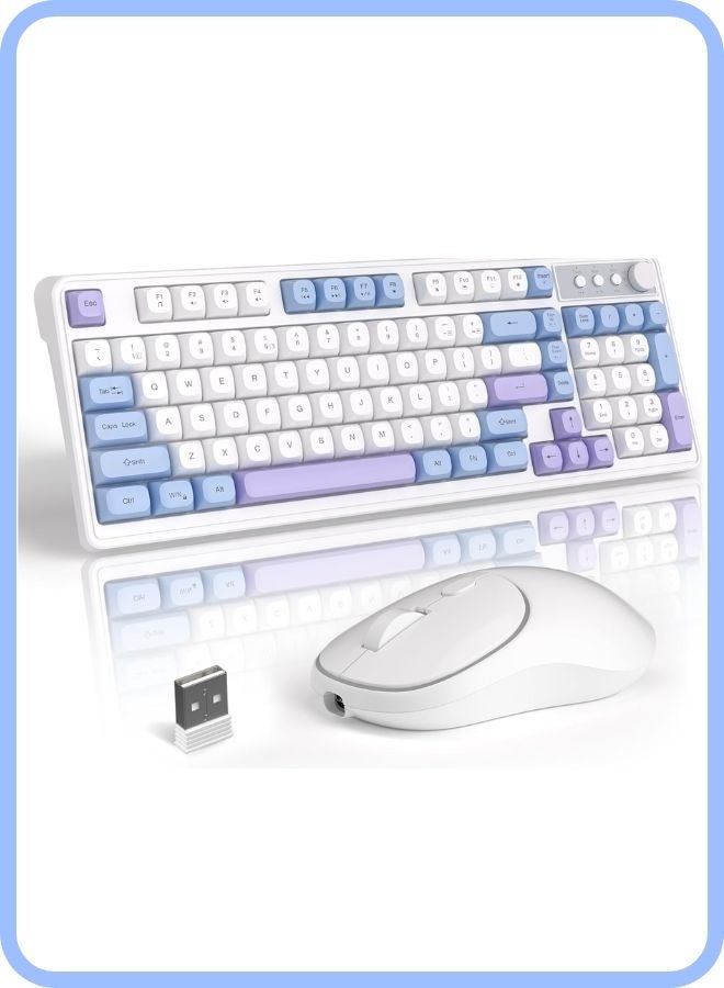 Wireless Gaming Keyboard and Mouse Combo V560,…