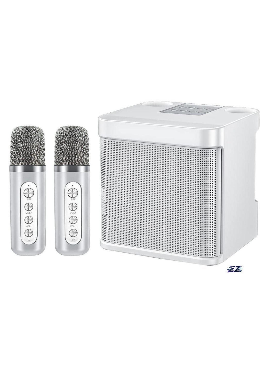 Karaoke Machine with 2 Wireless Microphones – Portable…