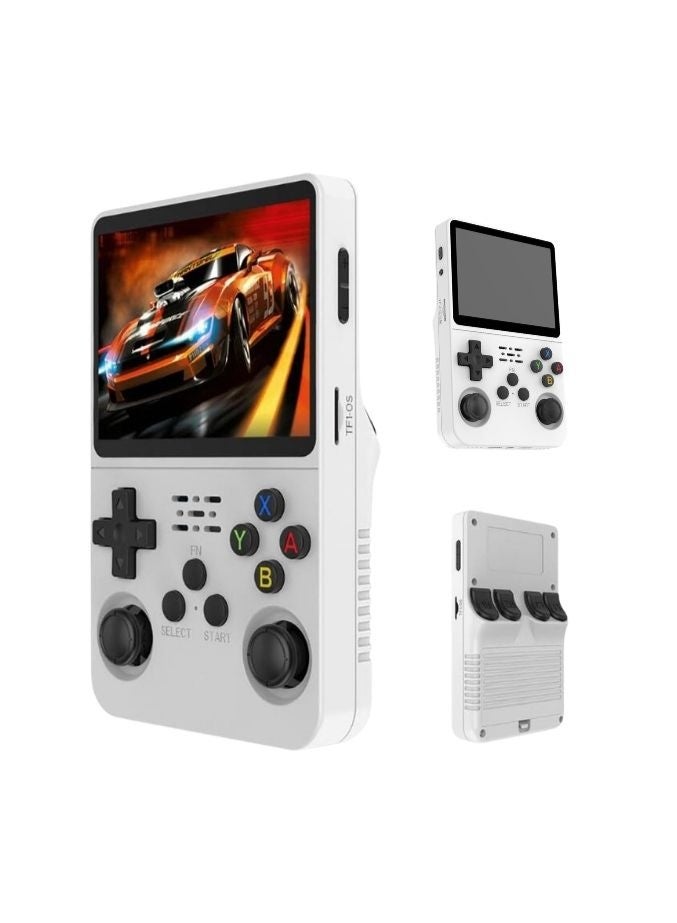 Compare R36S Retro Handheld Game Console 64GB, 20,000+ Games  3.5 IPS HD Screen Portable Emulator for PSP, PS1, N64 | Mini Retro Video Console | Dual 3D Joysticks | White Gaming Console Gift at KSA Price