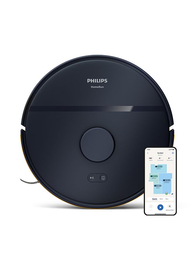 Compare Vacuum and Mop Robot HomeRun 2000 Series  Up to 120 min Runtime, Suction Power 6000 Pa, HomeRun App Enabled, LDS Radar 15 W XU200010 Navy at KSA Price