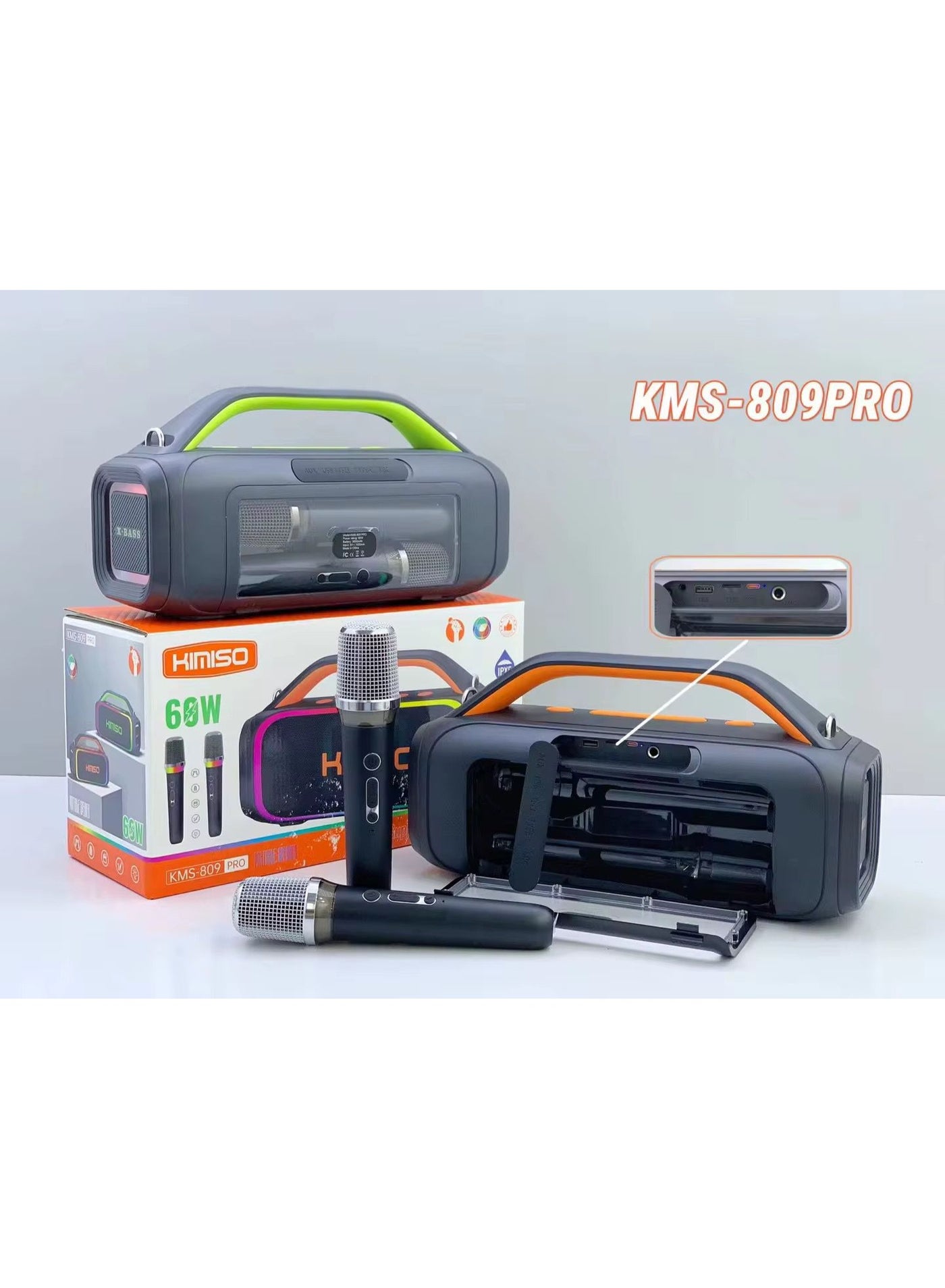 Compare KIMISO BLUETOOTH SPEAKER WITH 2 MIC at KSA Price