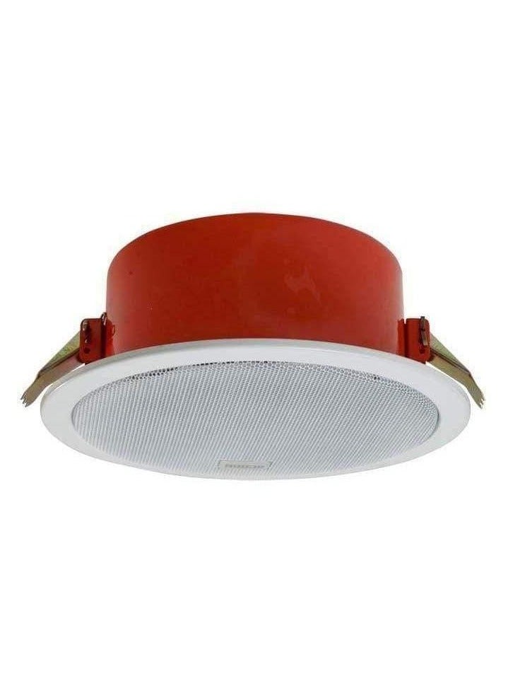 Compare Speaker Ceiling 6 6W RMS 70 or 100V Transformer fire Dome & Clamp at KSA Price
