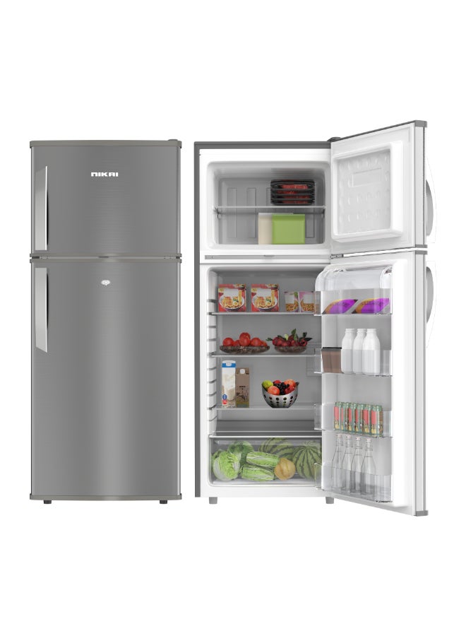 Compare 320L Gross  248L Net, Energy Efficient Fridge, Double Door Top Mount Refrigerator, 2 Glass Shelves and Bottle Storage Racks, Power Saving R600A Gas, CFC Free, Silent Operation Best For Home, Office with Child Lock Key 307 kWx at KSA Price